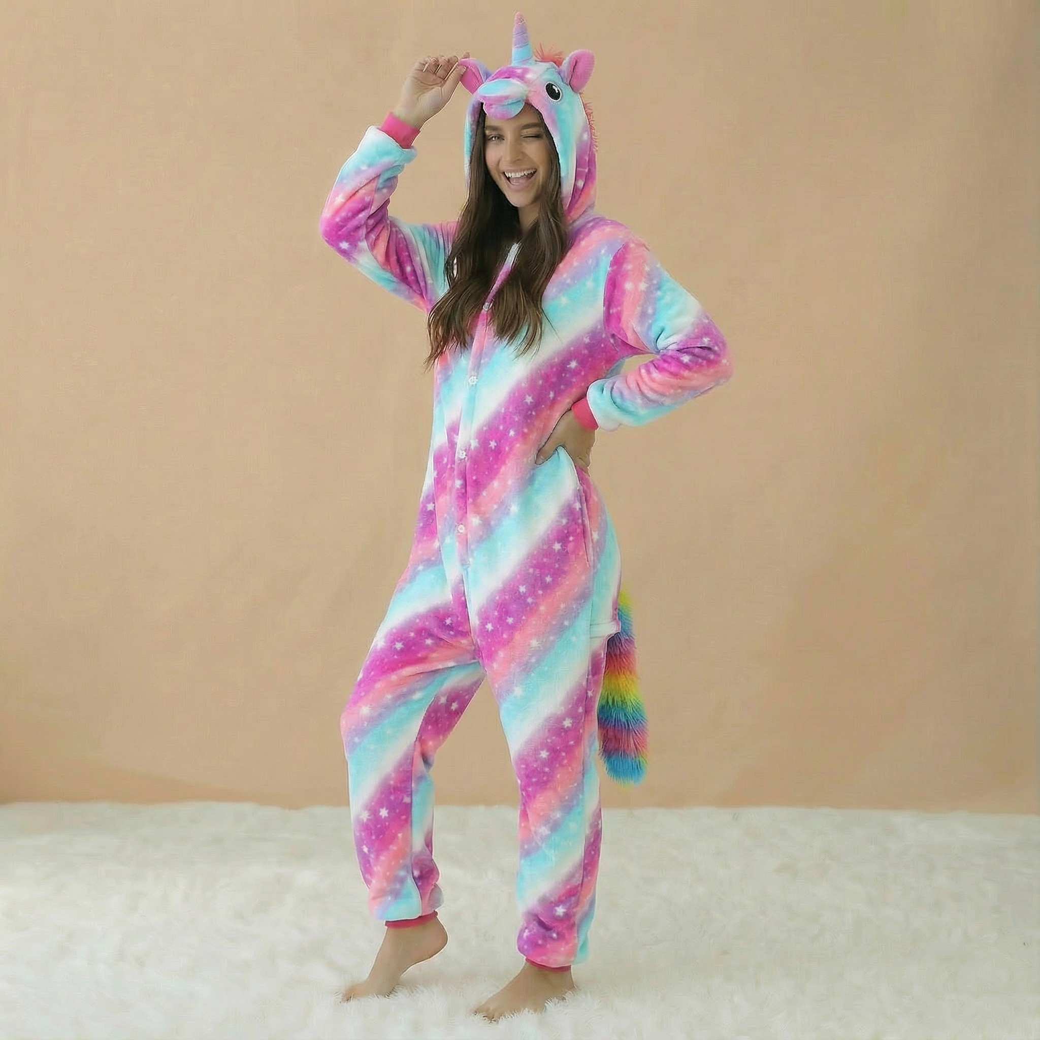 פיגמת חד קרן צבעוני למבוגרים