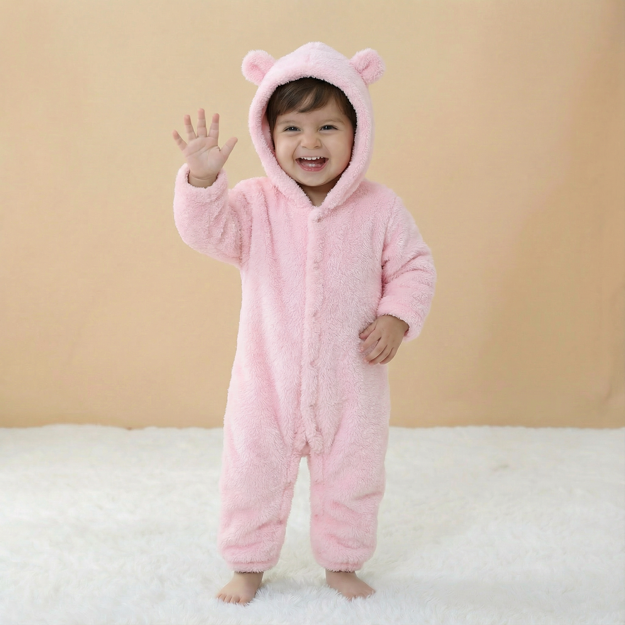 פיגמת דוב וורוד לתינוקות