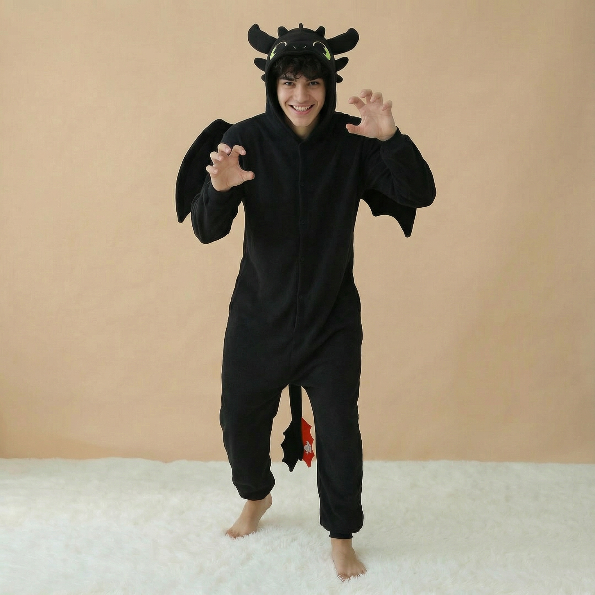 פיגמת דרקון שחור למבוגרים