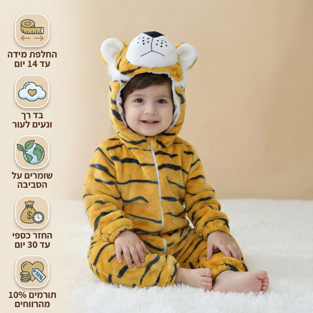 פיגמה טיגריס לתינוקות