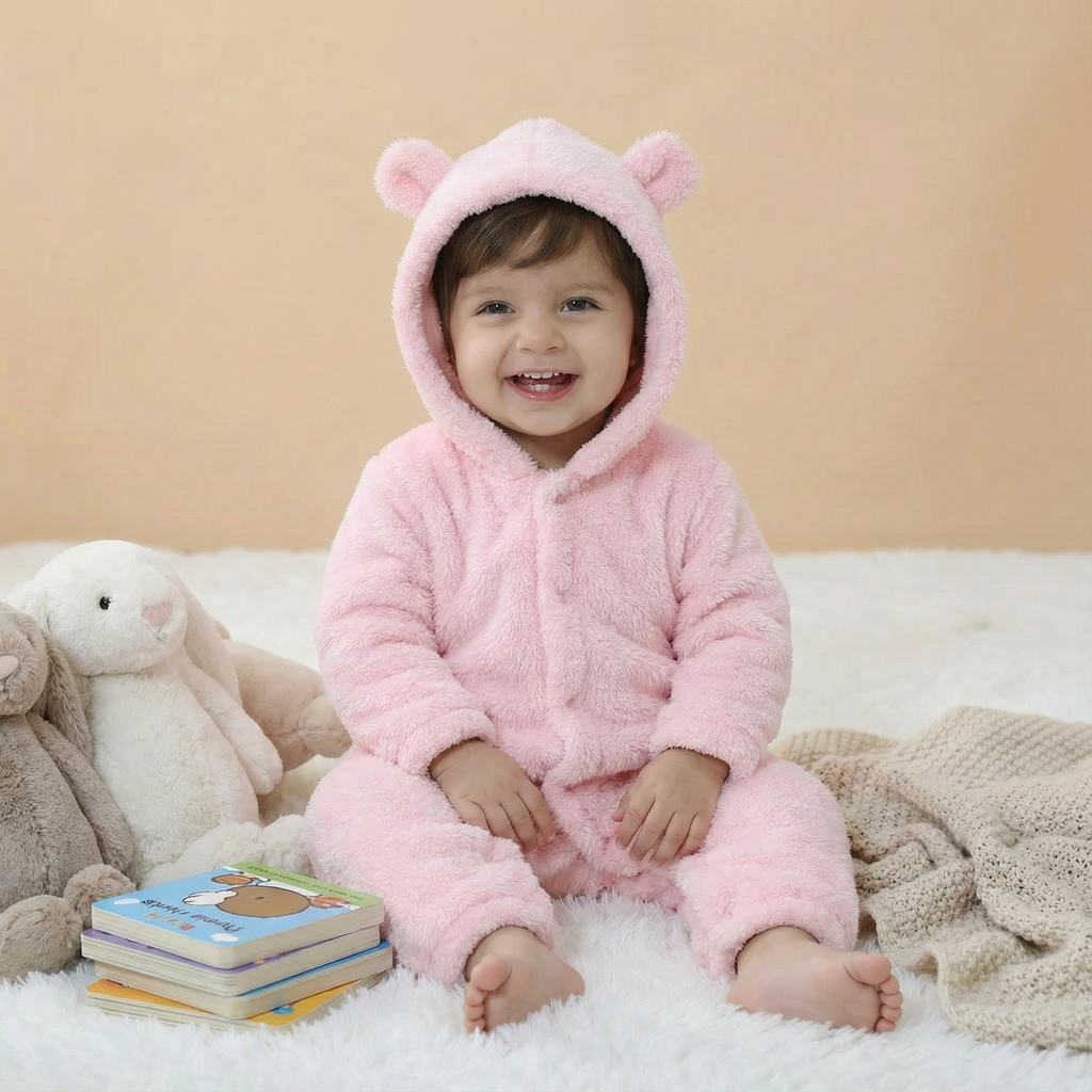 פיגמת דוב וורוד לתינוקות